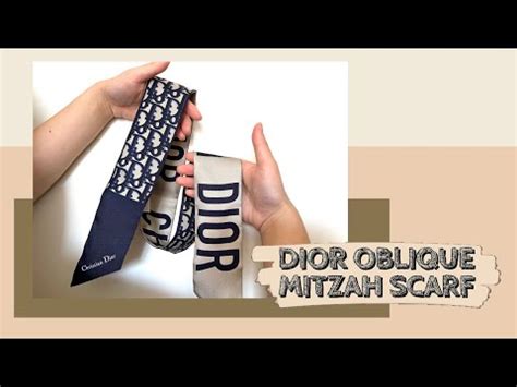 Dior Oblique Mitzah scarf UNBOXING